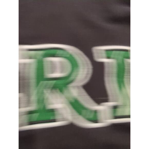 Harry Potter Small Black Green Slytherin Long Sleeve Baseball Tee Used Stained - Picture 8 of 9